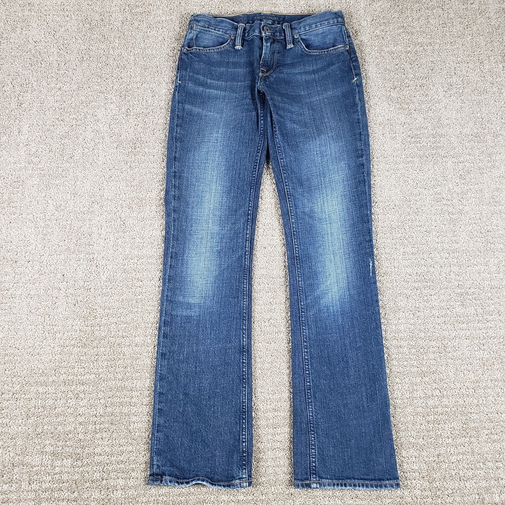 Ralph Lauren Jeans Women 26x30 Low Rise Bootcut Blue Label 888 Madison Y2k Flare